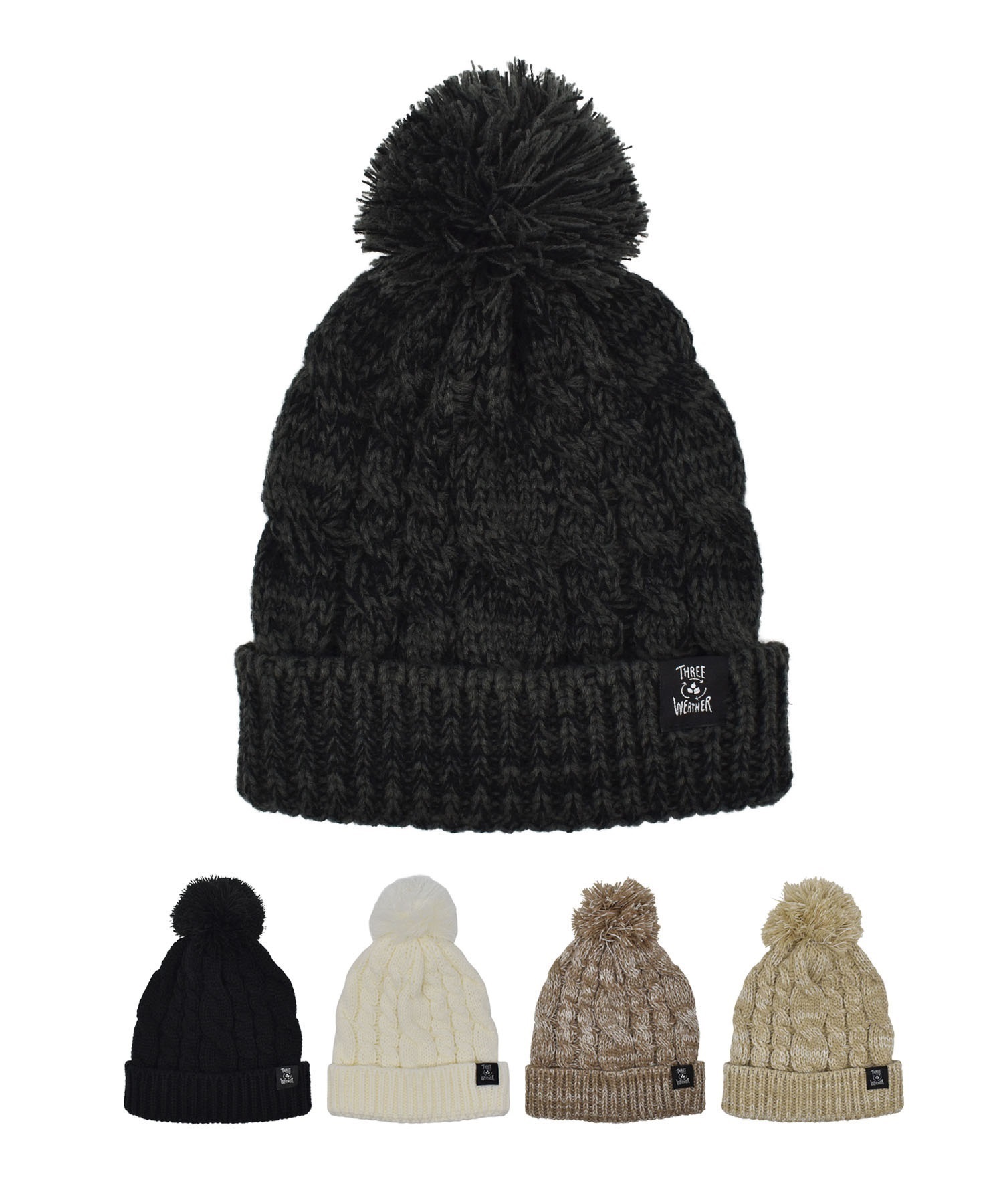 THREE WEATHER スリーウェザー MOON TW-025 スノーボード ビーニー