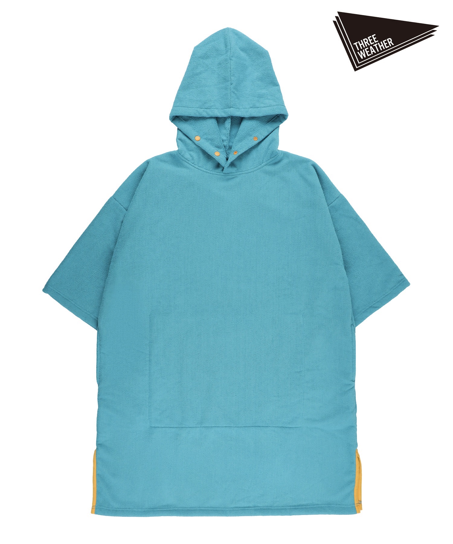 THREE WEATHER スリーウェザー PONCHO ポンチョ お着替えポンチョ 薄手