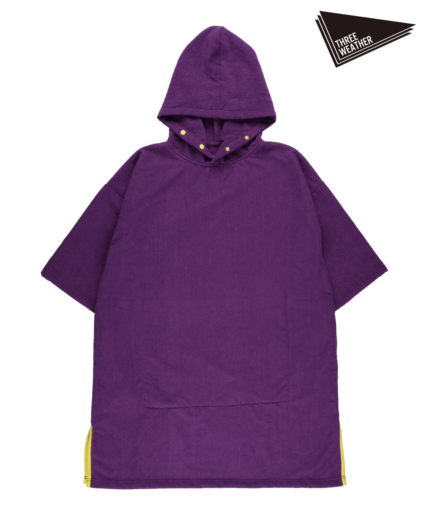 THREE WEATHER スリーウェザー PONCHO ポンチョ お着替えポンチョ 薄手