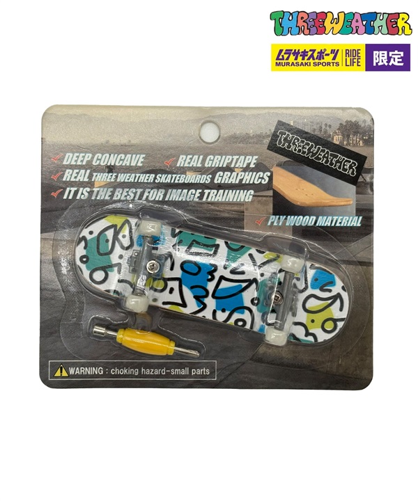 ⭐️ ムラサキスポーツThree Weather スケートボード コンプリート⭐️ THREE WEATHER スリーウェザー スケートボード コンプリート