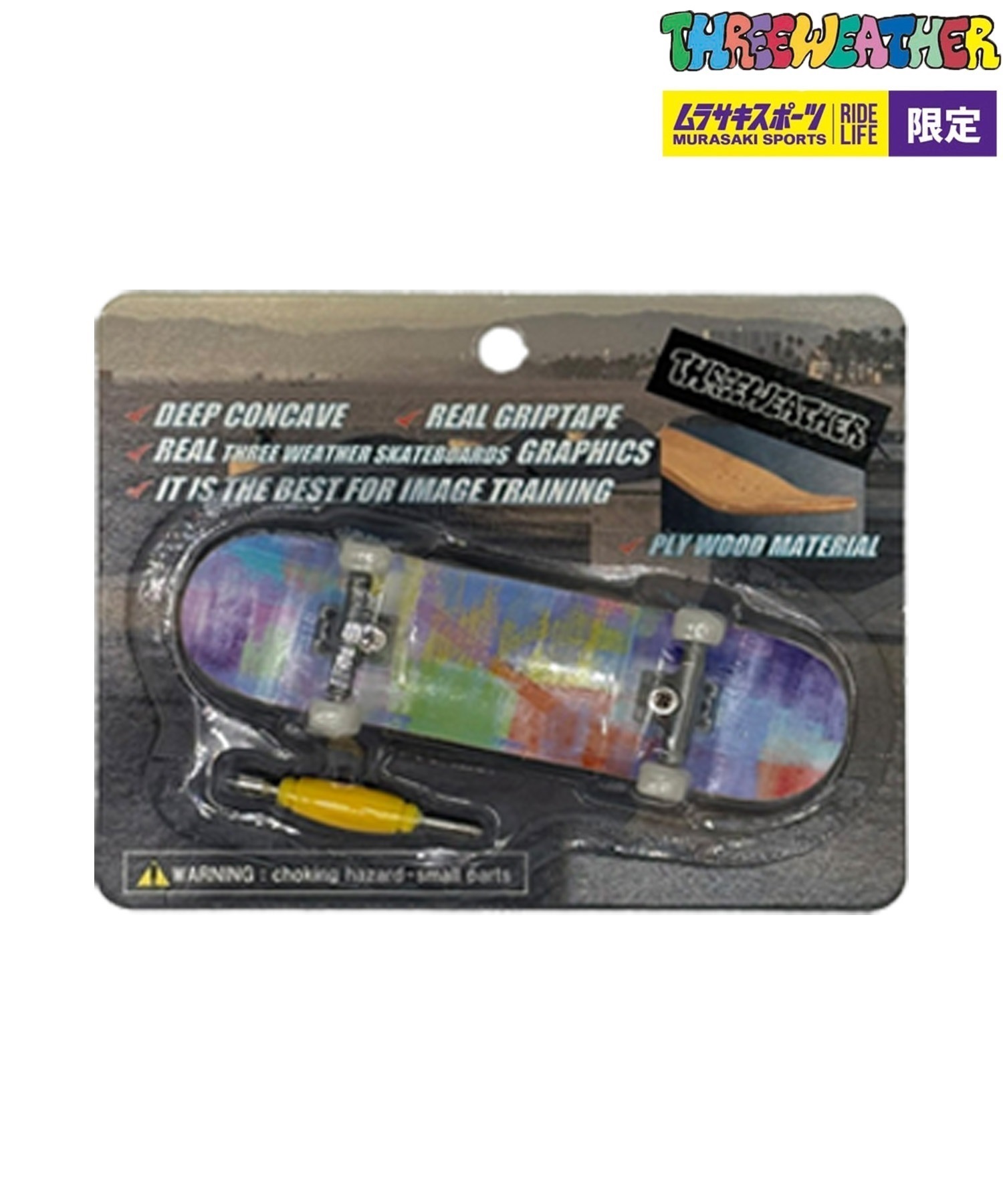 THREE WEATHER スリーウェザー スケートボード フィンガーボード