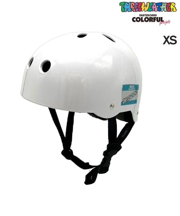 THREE WEATHER スリーウェザー スケートボード ヘルメット COLOFULPROJECT HELMET KIDS ムラサキスポーツ