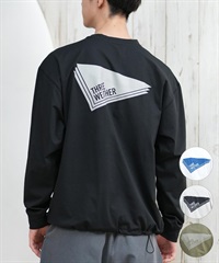 s&nd セカンド 長袖 Tシャツ ロンT フロント かば ロゴ 小さめ
