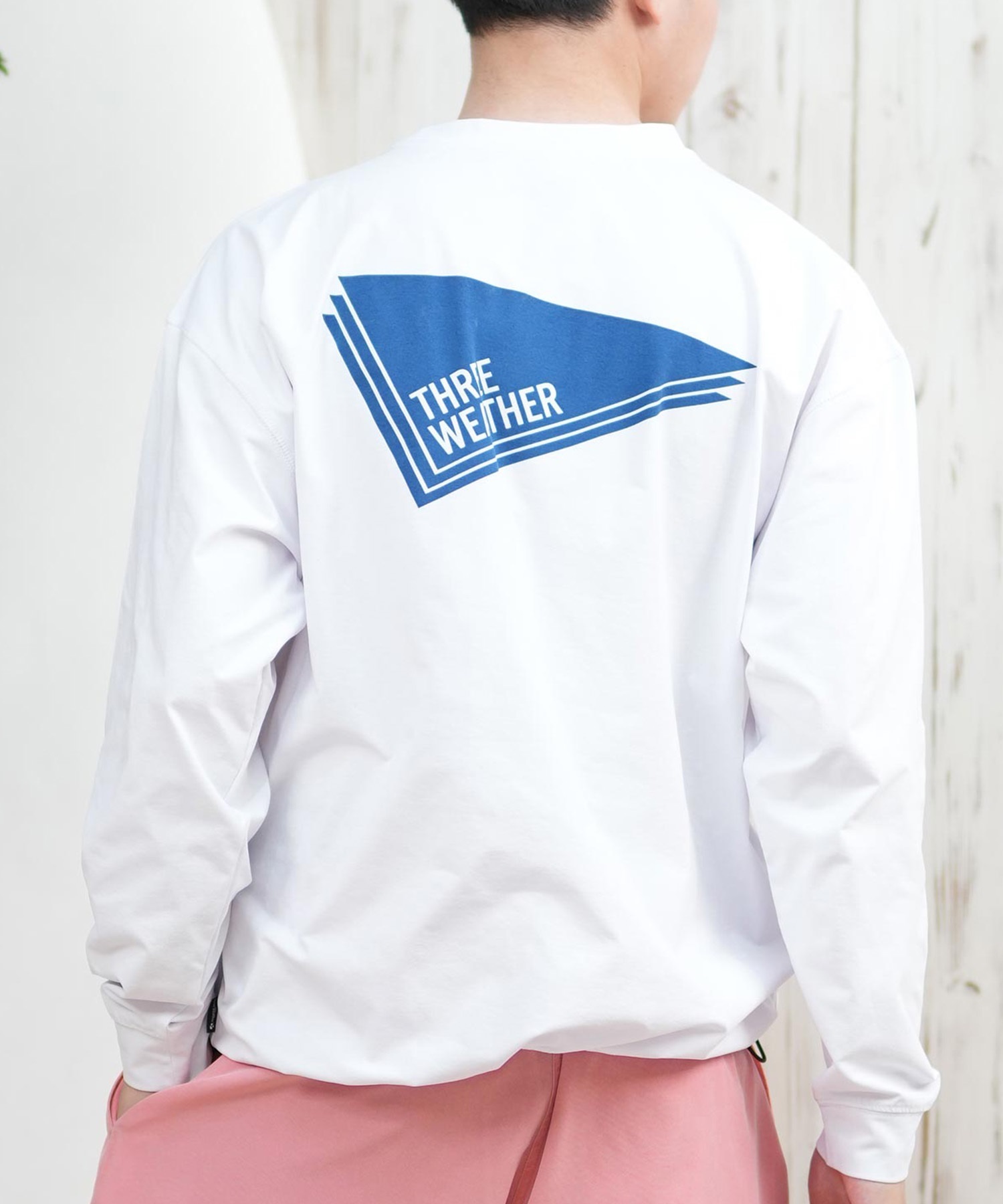 THREE WEATHER スリーウェザー ラッシュガード 長袖 メンズ T