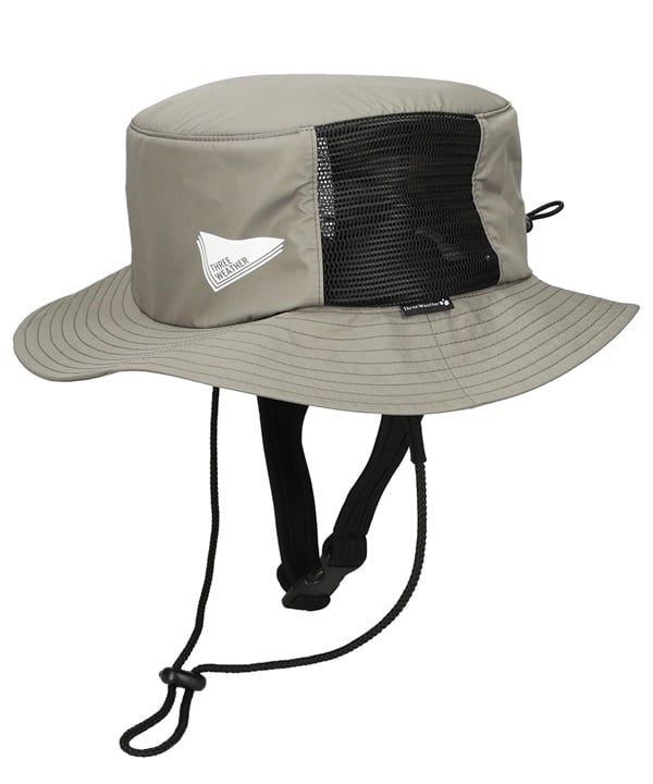 THREE WEATHER スリーウェザー ハット メッシュ 防水 ロゴ SURF HAT H20FF TW25S9901