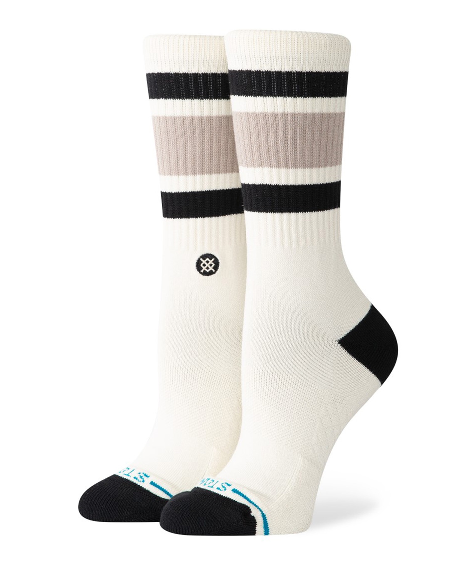 STANCE スタンス ソックス 靴下 ラインソックス WOMENS BOYD CREW W556A25WBC#STG(STRGY-S)