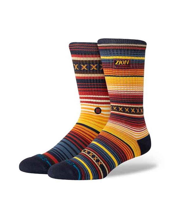 STANCE スタンス ソックス "アメリカ国立公園コラボモデル" CURREN PARKS CREW A556C25CUR