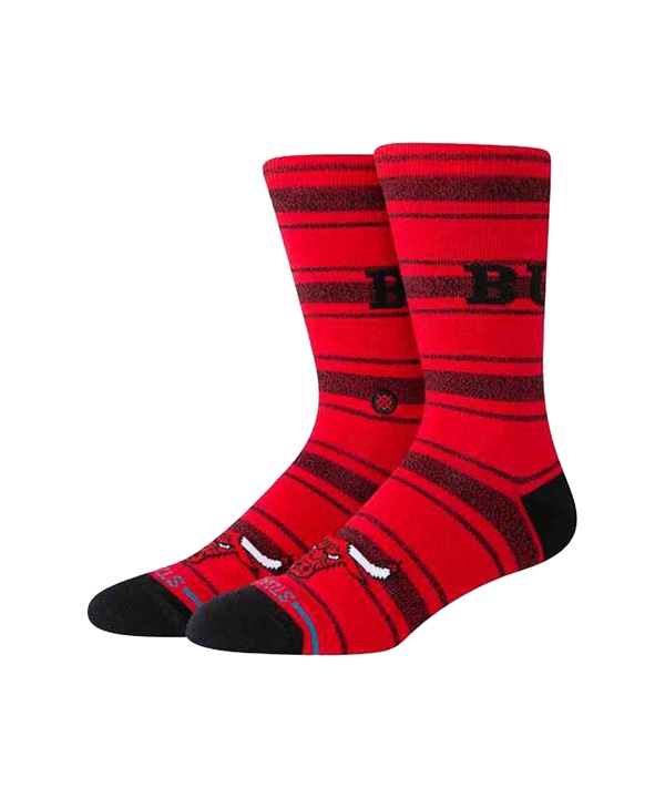 STANCE スタンス ソックス NBA チームソックス BULLS HOMESICK CREW A556D25BHC