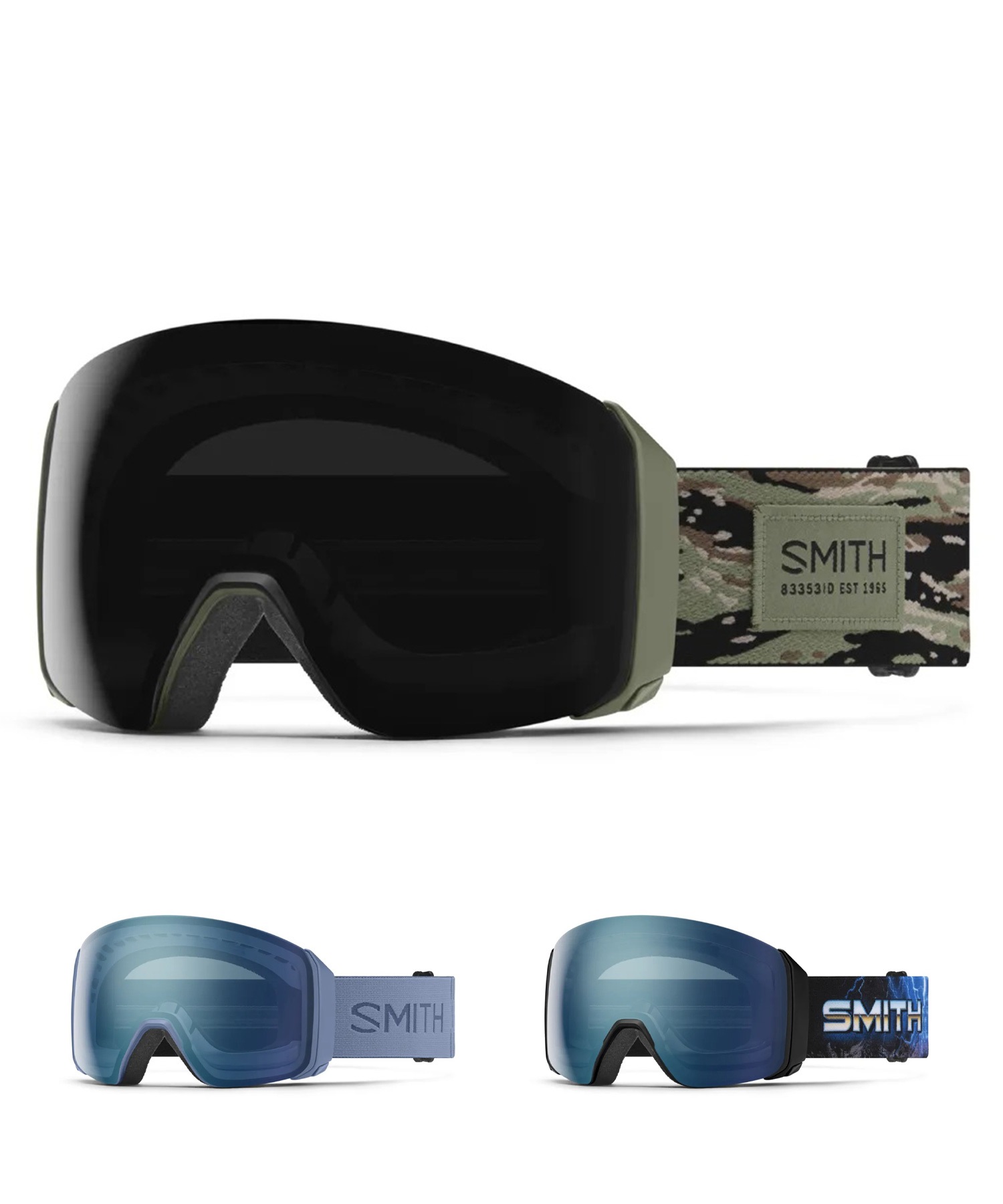 SMITH スミス 4D MAG XL クロマポップ スノーボード ゴーグル ユニセックス ムラサキスポーツ 25-26モデル MM J23 【2526】(EyeOfTheTiger-ONE)