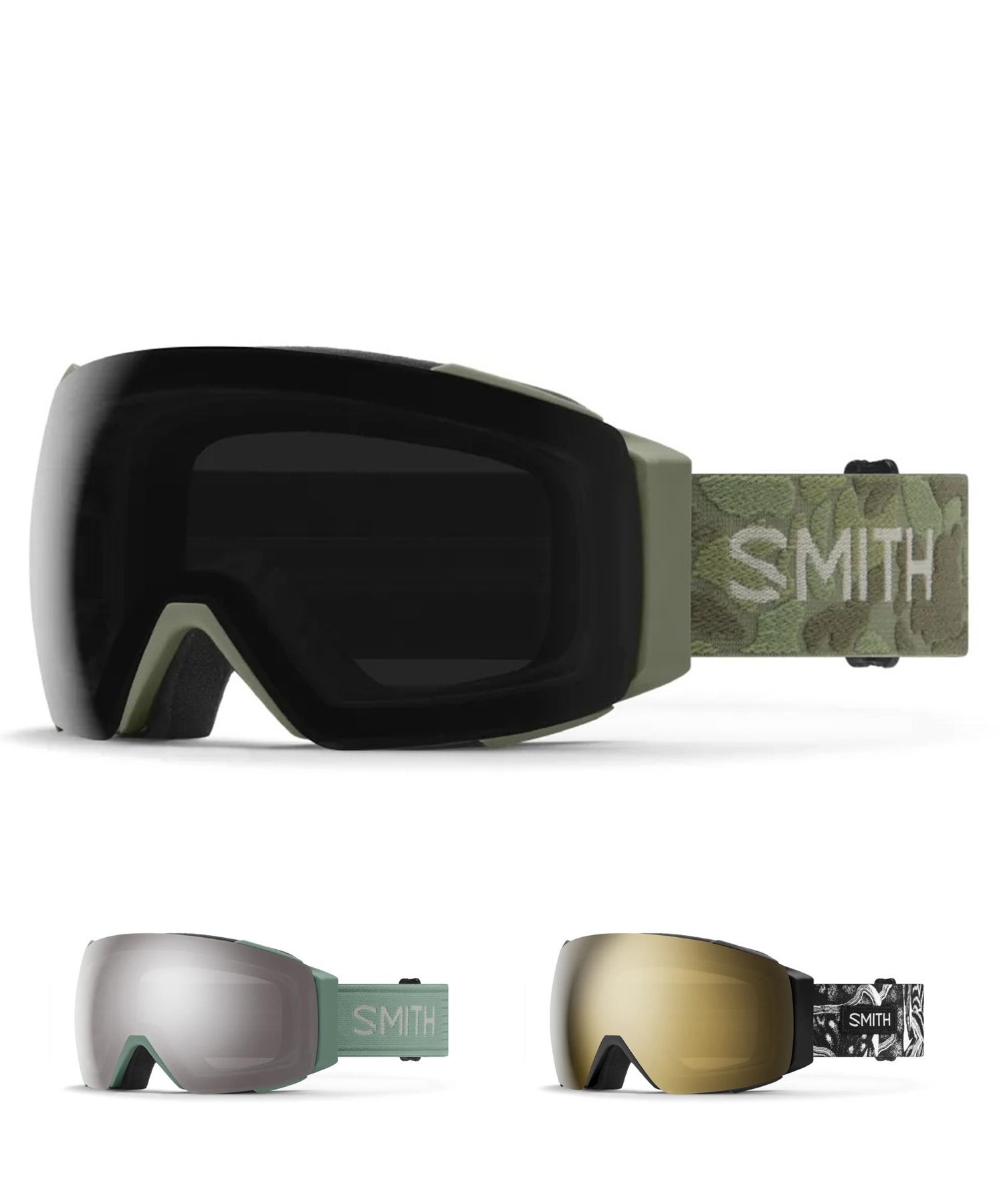 SMITH スミス I O MAG クロマポップ スノーボード ゴーグル ユニセックス ムラサキスポーツ 25-26モデル MM J23 【2526】(Cactus-ONE)