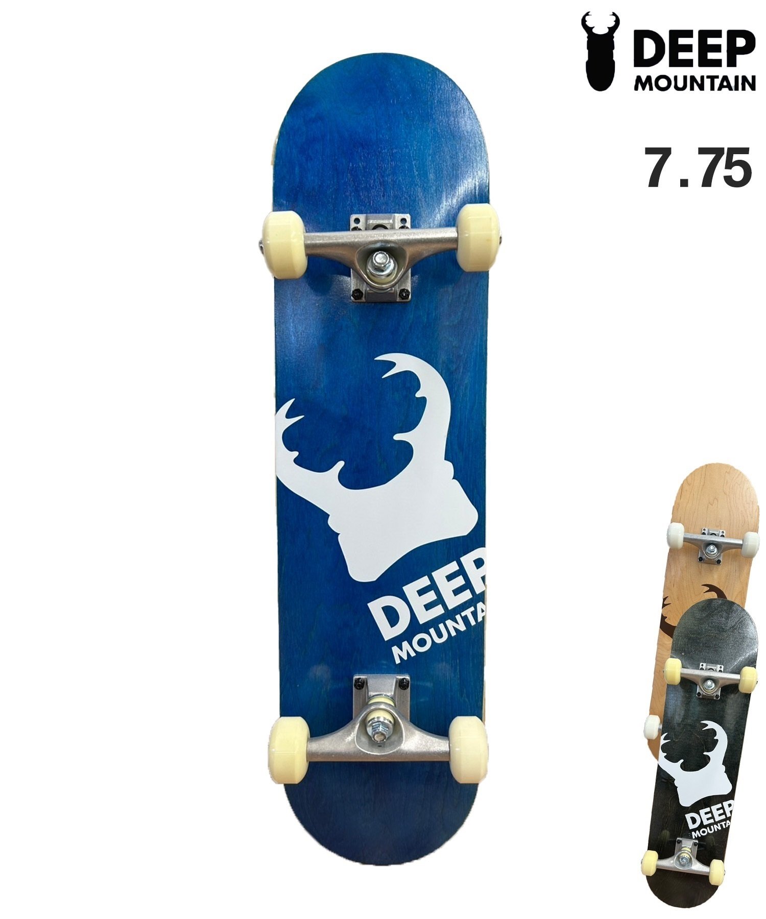 オンラインストア限定 DEEP MOUNTIAN ディープマウンテン スケートボード コンプリート 7.75inch ORIGINAL COMP #4 ムラサキスポーツ