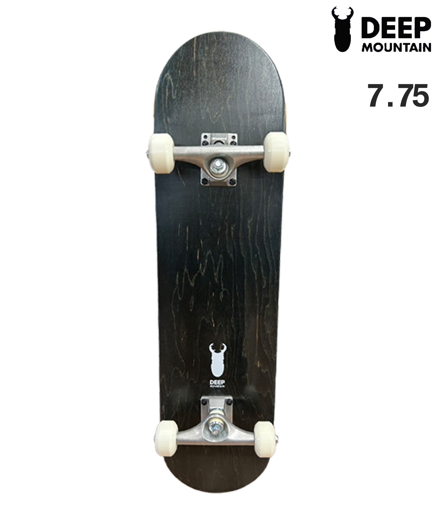 オンラインストア限定 DEEP MOUNTIAN ディープマウンテン スケートボード コンプリート 7.75inch ORIGINAL COMP #5 ムラサキスポーツ(BLACK-7.75inch)