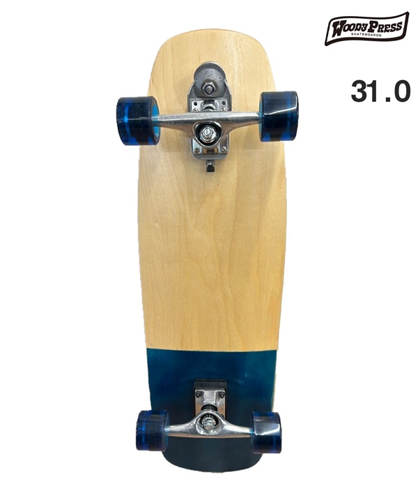 オンラインストア限定 WOODY PRESS ウッディープレス スケートボード サーフスケート 31.0inch WOODY31 ムラサキスポーツ