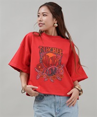 TAHCHEE ターチー レディース 半袖 Tシャツ TC250900-05(RED-FREE)
