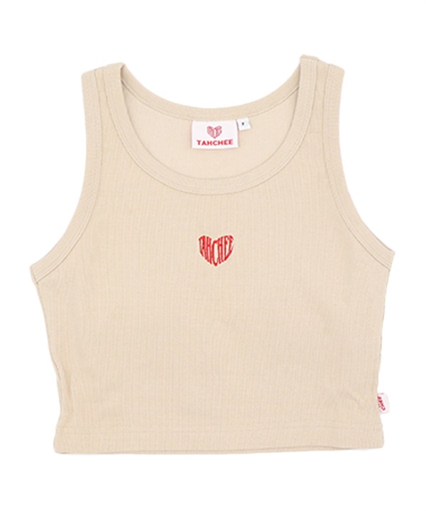 TAHCHEE ターチー タンクトップ レディース ロゴ パッド付 TC250922-01