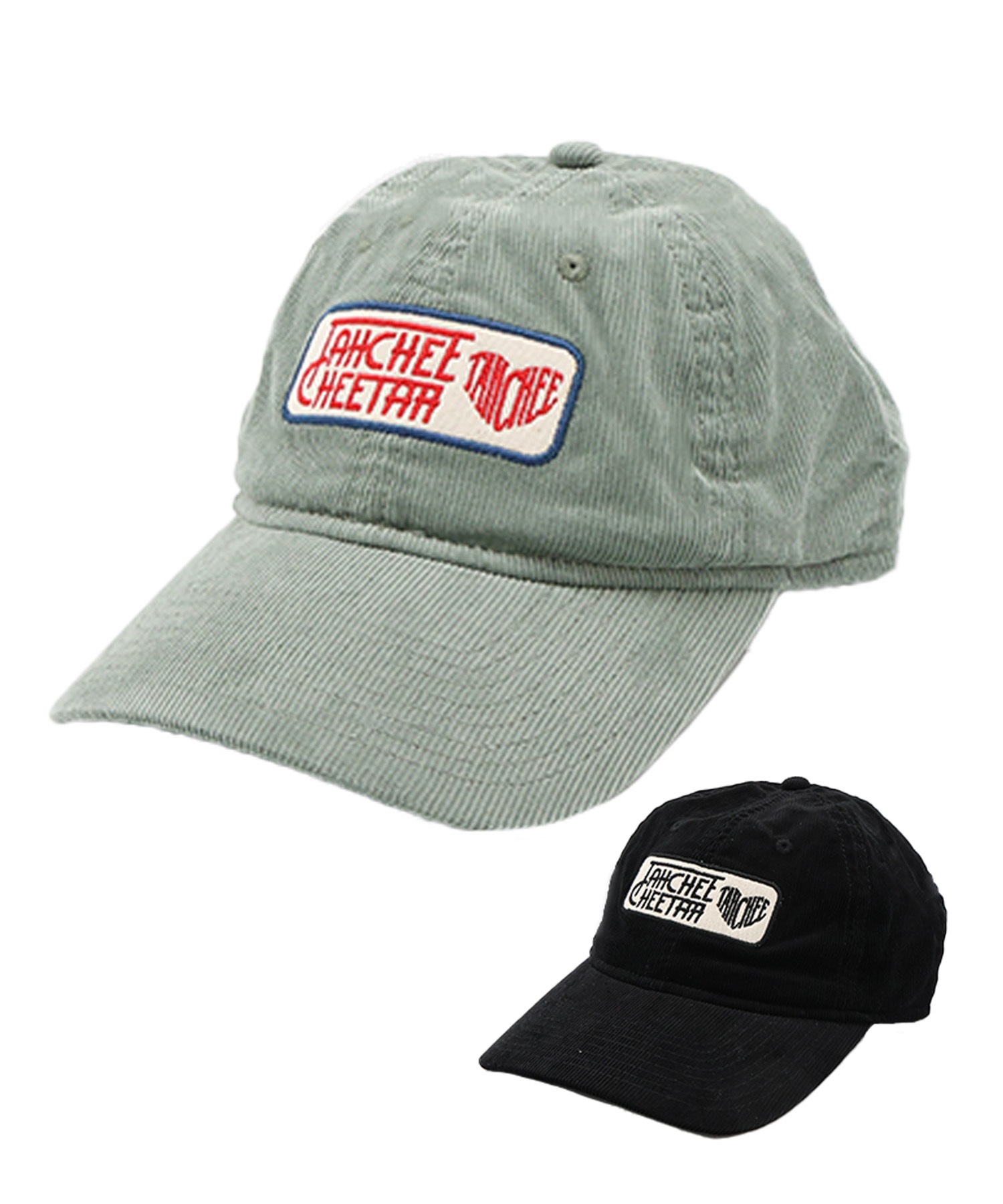 TAHCHEE ターチー キャップ ロゴ ワッペン Summer Corduroy 6CAP
