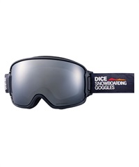 2526】DICE ダイス スノーボード ゴーグル ユニセックス BANK ムラサキ