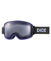 DICE ダイス BANK スノーボード ゴーグル ユニセックス ムラサキ