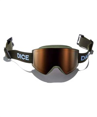 DICE スノーボード　ゴーグル DICE ダイス SHOWDOWN 平面レンズ スノーボード ゴーグル ユニセックス