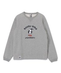 CHUMS チャムス トレーナー スウェット メンズ 裏起毛 かせきさいだぁ ブービーバード ユニバーシティ クルートップ CH00-1505(G005-M)