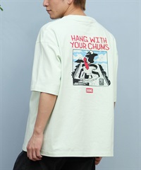 CHUMS チャムス 半袖 Tシャツ メンズ バックプリント CH01-2576 ムラサキスポーツ限定