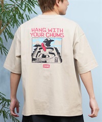 CHUMS チャムス 半袖 Tシャツ メンズ バックプリント CH01-2576 ムラサキスポーツ限定