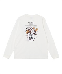 CHUMS チャムス 長袖 Tシャツ ロンT メンズ バックプリント ホット