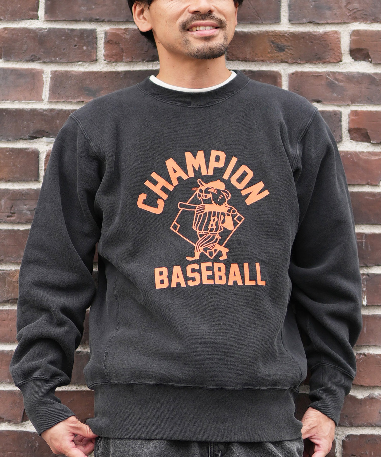 CHAMPION チャンピオン トレーナー スウェット メンズ クルーネック 裏