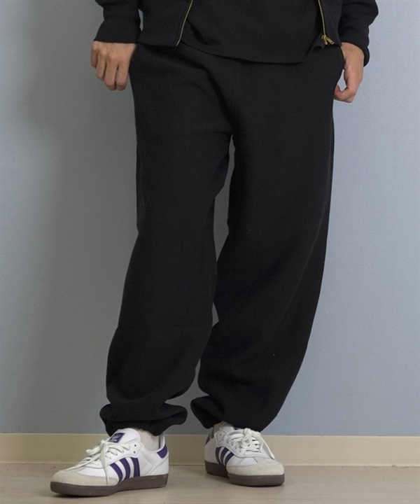CHAMPION チャンピオン ロングパンツ メンズ スウェット 無地 ロゴ ワンポイント 裏起毛 リバースウィーブ セットアップ対応 C3-C216