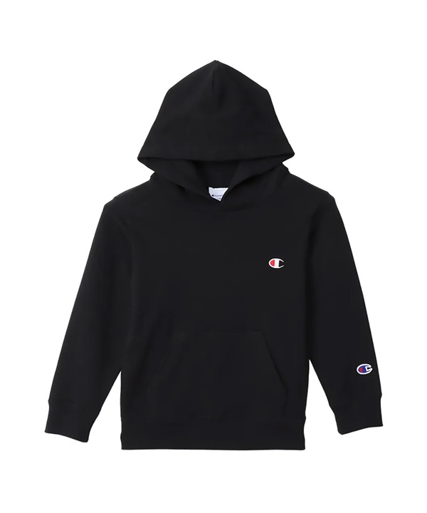 CHAMPION チャンピオン プルオーバー パーカー キッズ ジュニア 子供 フーデッドスウェットシャツ ベーシック 裏毛 セットアップ対応 CK-Y101