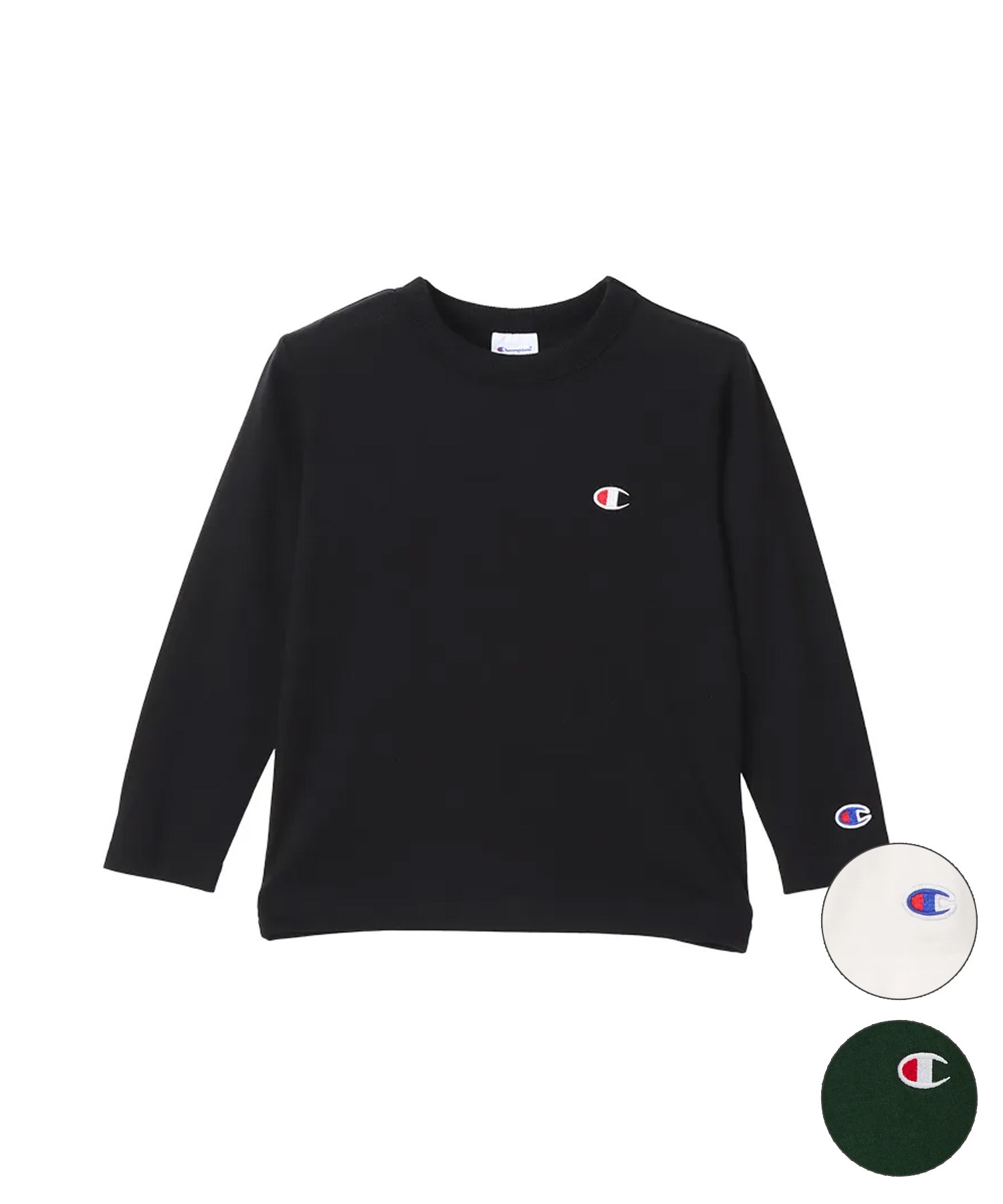 CHAMPION チャンピオン 長袖 Tシャツ ロンT キッズ ジュニア 子供