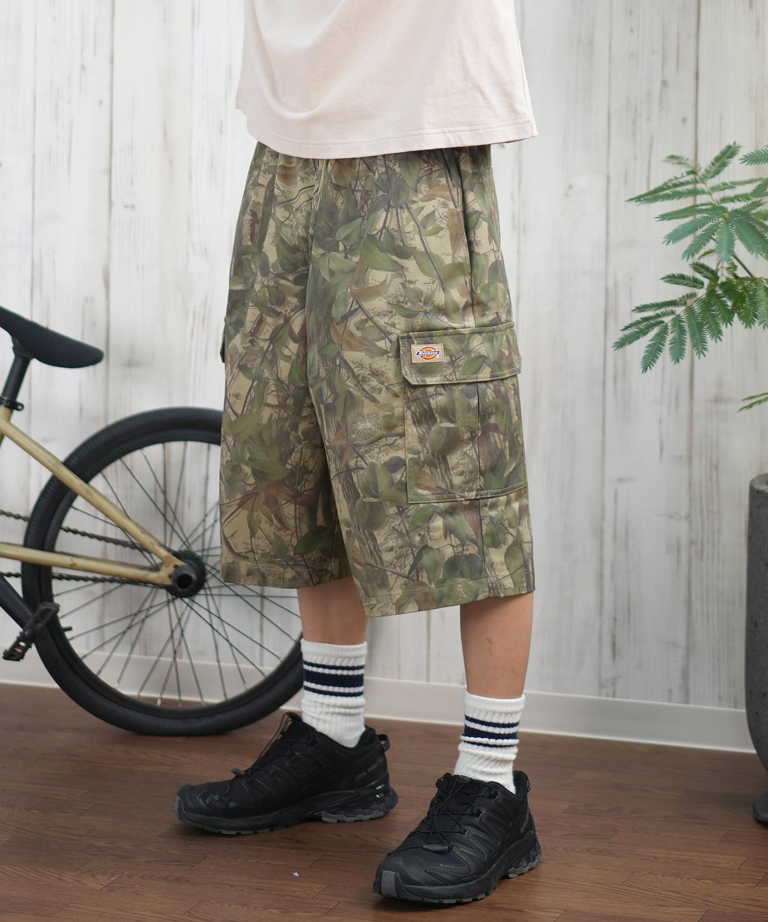 Dickies ディッキーズ ショートパンツ メンズ ワイド カーゴ ショーツ 81120900 ムラサキスポーツ限定(0036-M)