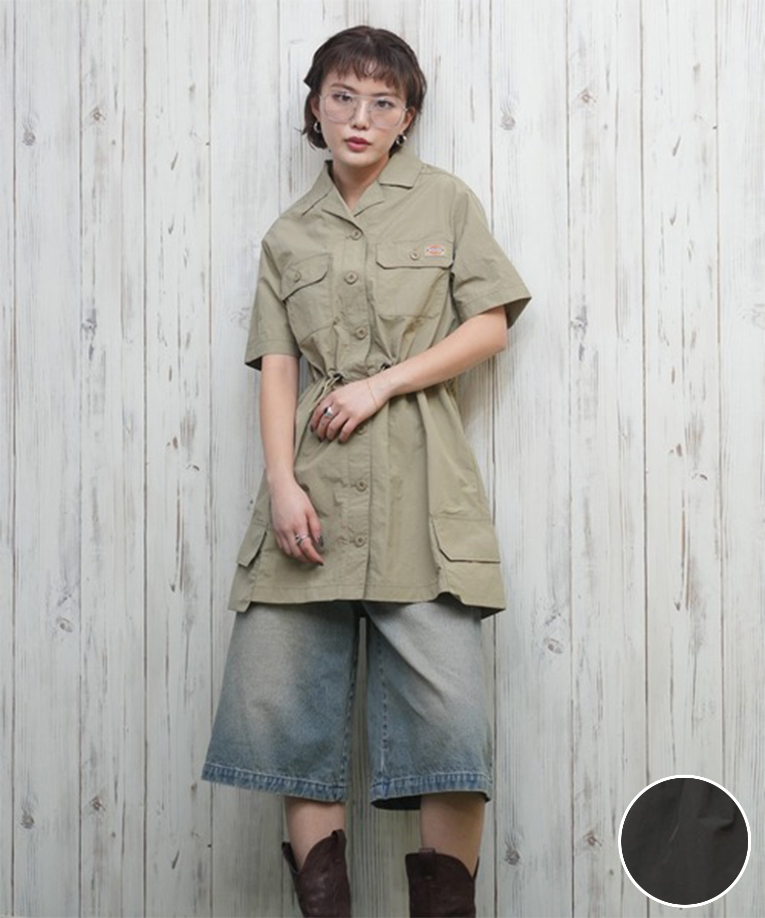 Dickies/ディッキーズ レディース ナイロンワンピース 81120800