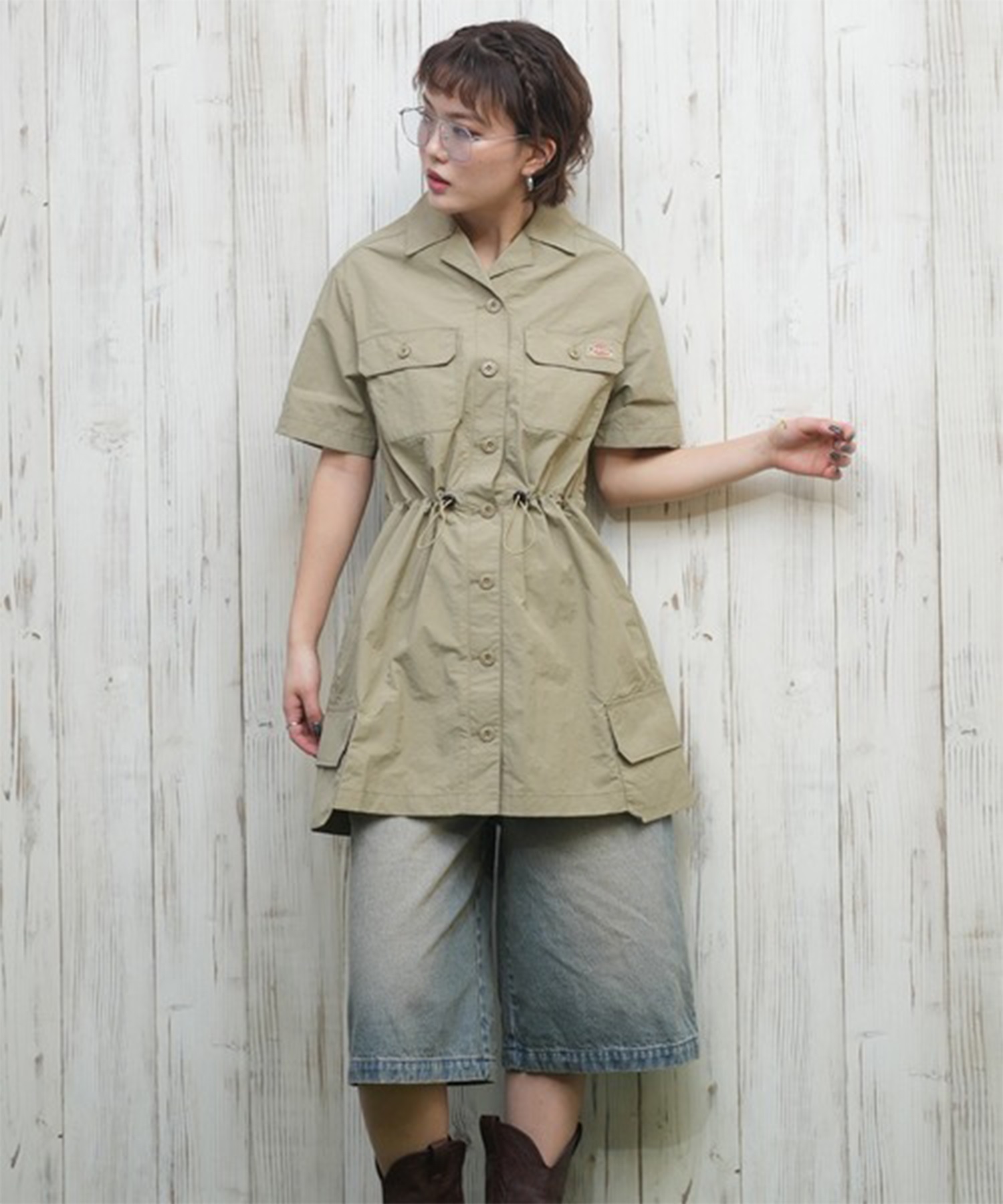 Dickies/ディッキーズ レディース ナイロンワンピース 81120800