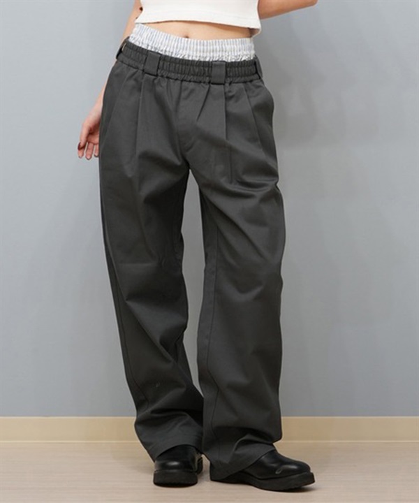 Dickies/ディッキーズ レディース ウエストタグレイヤードチノパンツ 81120500