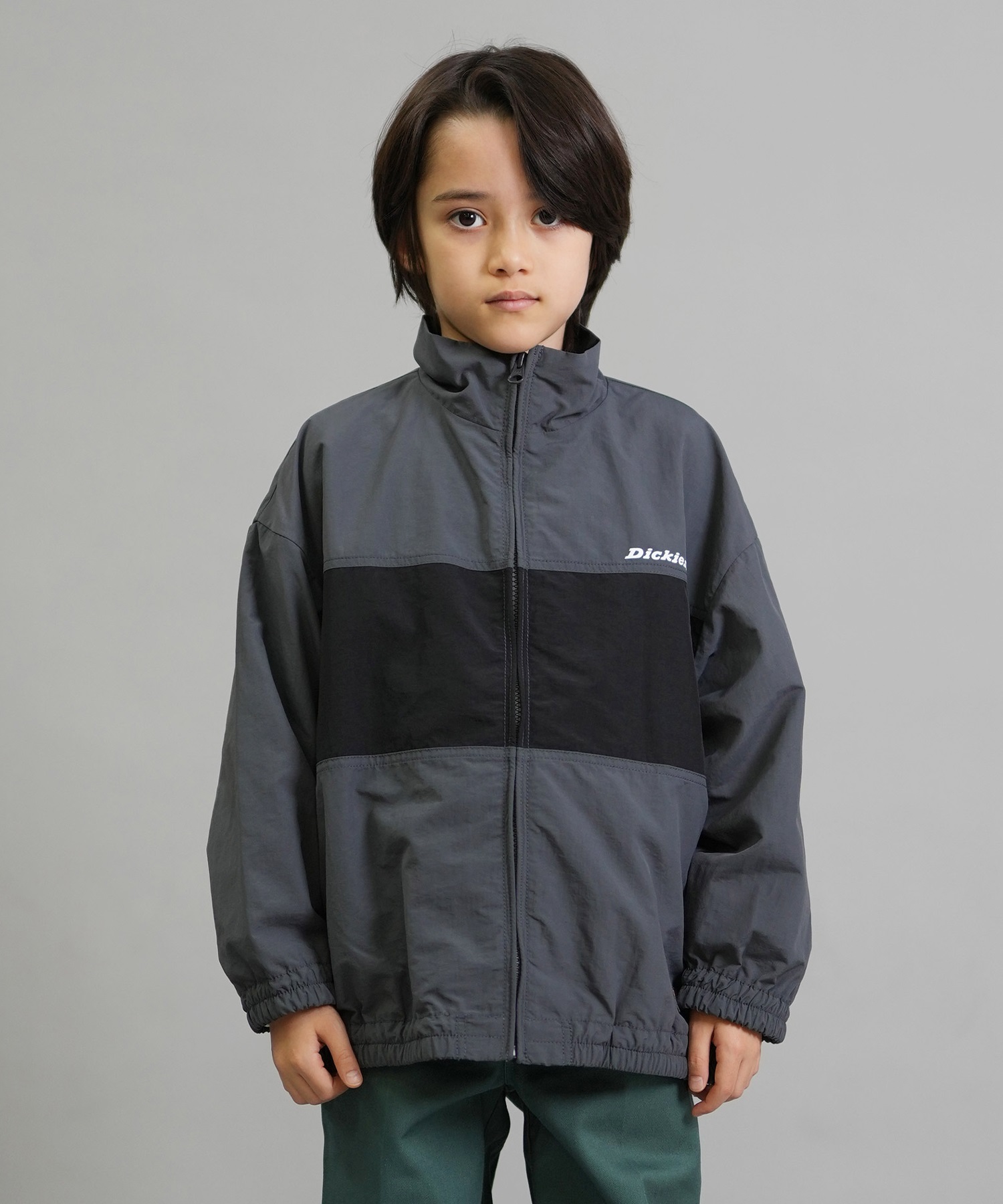 Dickies ディッキーズ ジャケット キッズ ジュニア ナイロントラックジャケット 253K10M201 ムラサキスポーツ限定(CH-130cm)