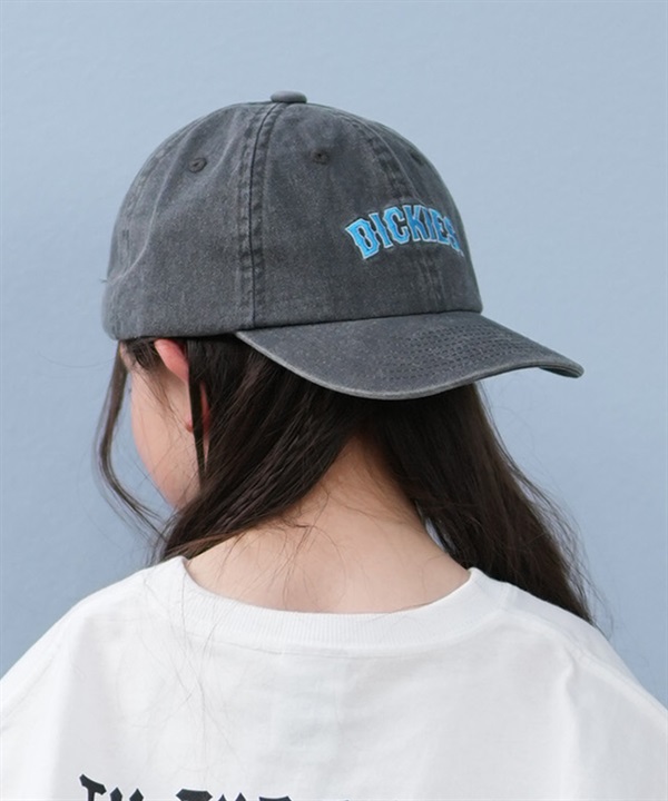 Dickies ディッキーズ キャップ 帽子 キッズ ジュニア 子供 6パネル ローキャップ フリーサイズ ピグメント加工 ヴィンテージ風 ロゴ 81220500