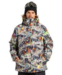【早期購入】DC ディーシー スノーボード ウェア ジャケット ユニセックス BASIS PRINT JACKET ムラサキスポーツ 25-26モデル MM E1(KTA4-S)