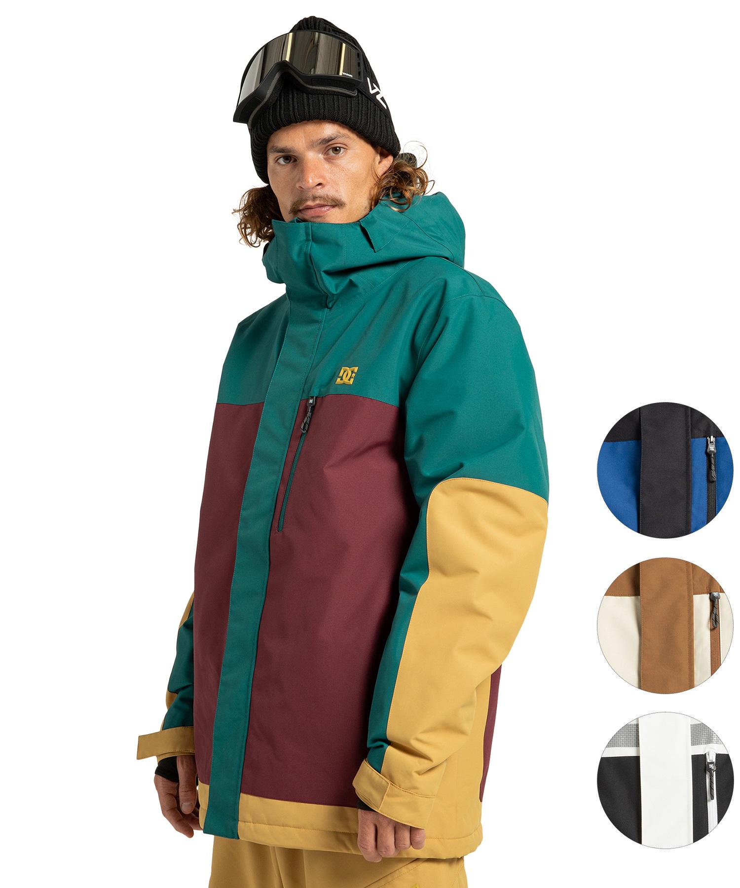 【早期購入】DC ディーシー スノーボード ウェア ジャケット ユニセックス DEFIANT JACKET ムラサキスポーツ 25-26モデル MM E1(XWWK-S)