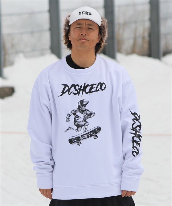 【早期購入/店頭受取対象外】DC ディーシー スノーボード インナーウェア ユニセックス 25 DC SNOW CREWNECK ムラサキスポーツ 25-26モデル MX E9