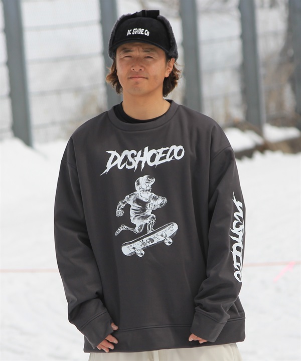 【早期購入/店頭受取対象外】DC ディーシー スノーボード インナーウェア ユニセックス 25 DC SNOW CREWNECK ムラサキスポーツ 25-26モデル MX E9