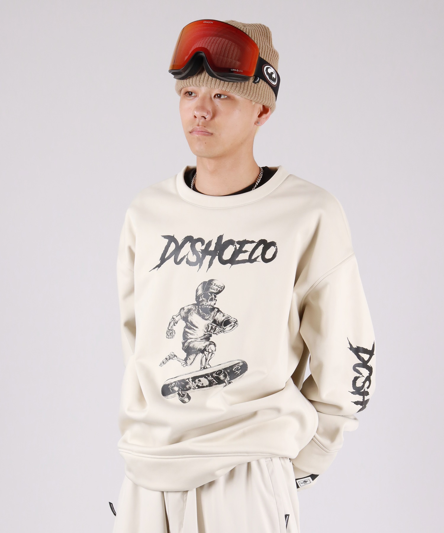 DC ディーシー 25 DC SNOW CREWNECK スノーボード インナーウェア ユニ