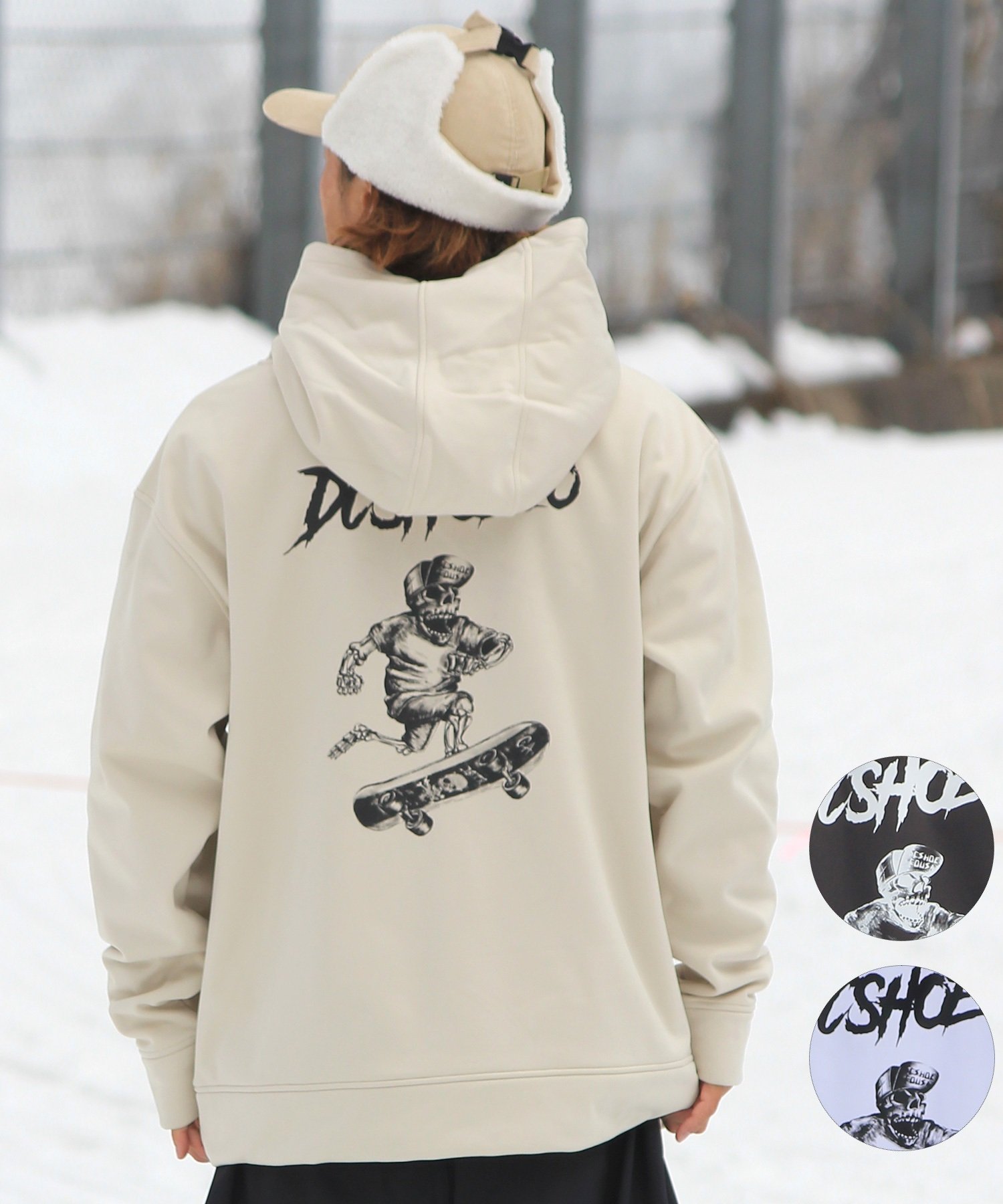 【早期購入/店頭受取対象外】DC ディーシー スノーボード インナーウェア ユニセックス 25 DC SNOW HOODIE ムラサキスポーツ 25-26モデル MX E9
