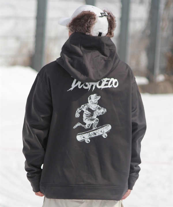 【早期購入/店頭受取対象外】DC ディーシー スノーボード インナーウェア ユニセックス 25 DC SNOW HOODIE ムラサキスポーツ 25-26モデル MX E9