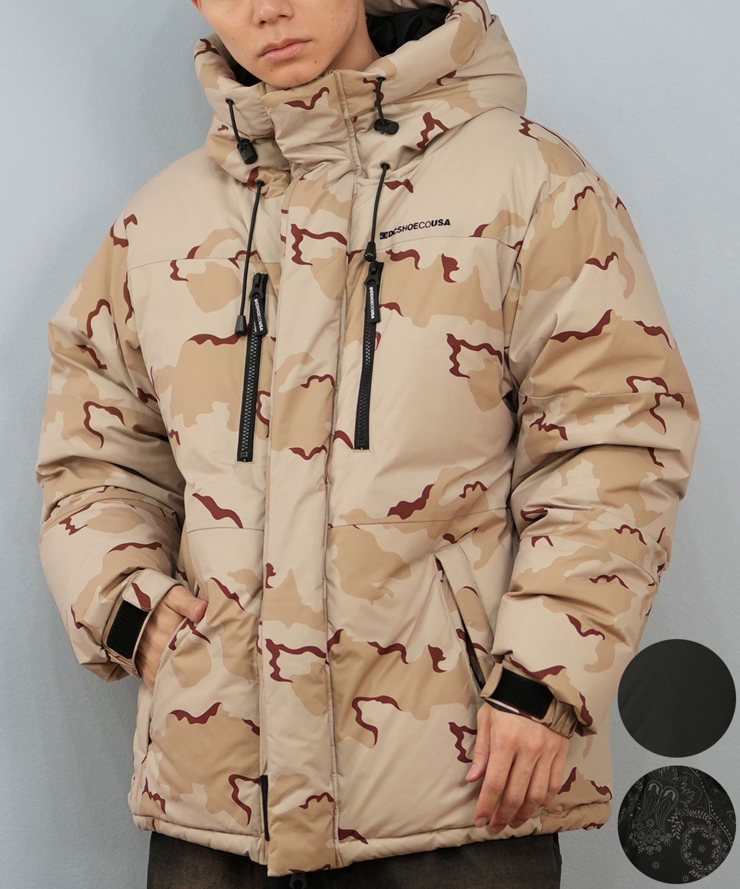 DC ディーシー ダウン ジャケット メンズ オーバーサイズ 25 DOWN