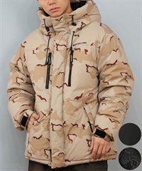 DC ディーシー ダウン ジャケット メンズ オーバーサイズ 25 DOWN GLACIER JACKET DJK254021(BKB-M)