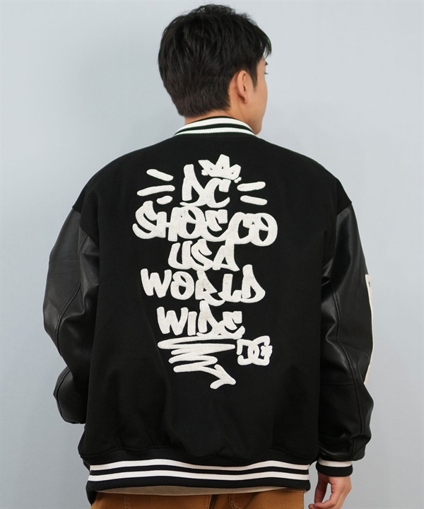 DC ディーシー スタジャン メンズ 25 VARSITY JACKET DJK254024