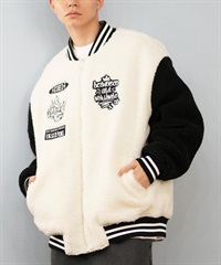 DC ジャケット スタジャン DC ディーシー アウター スタジャン メンズ スタジアム ジャケット