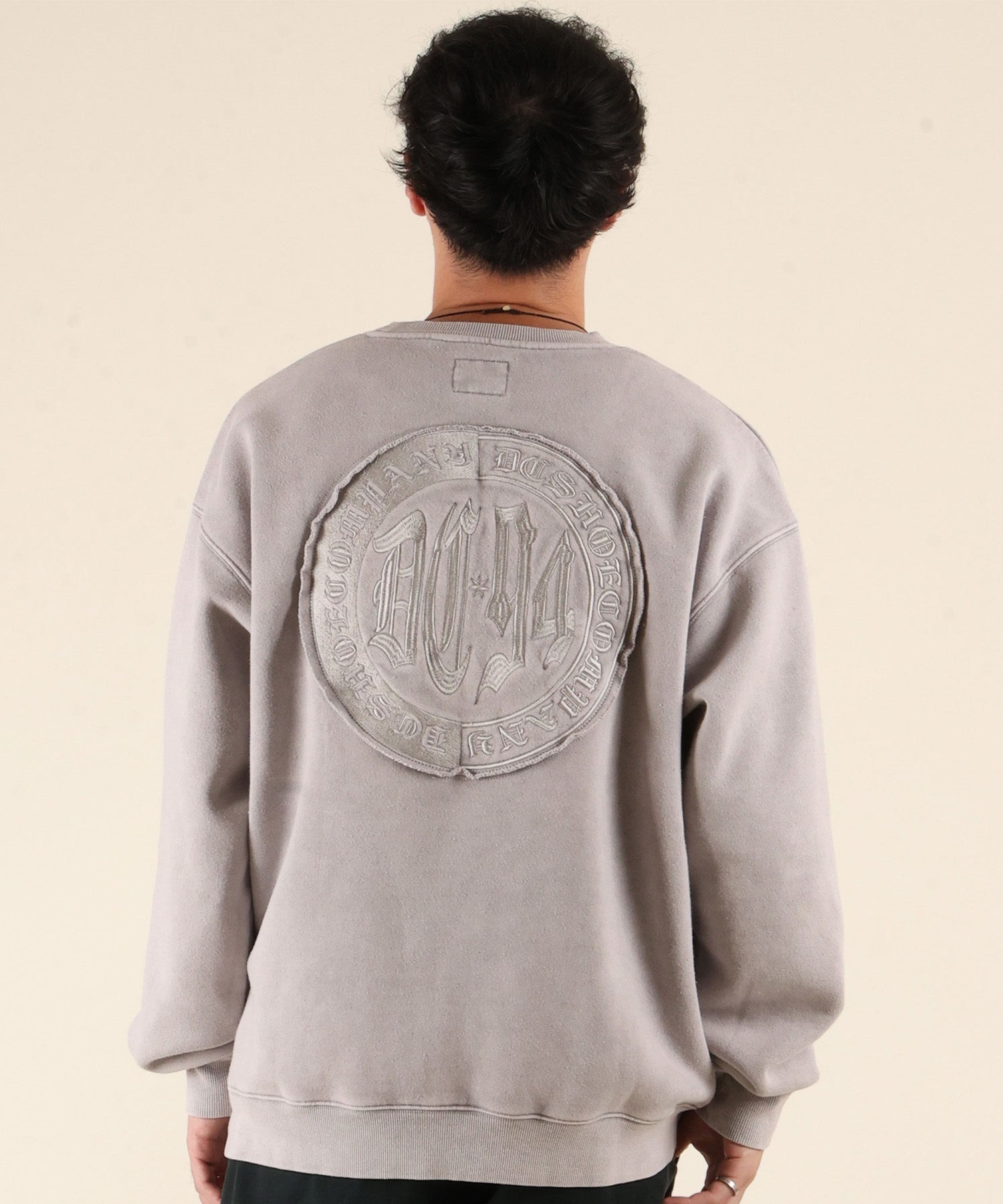 DC ディーシー トレーナー スウェット メンズ 裏起毛 DPO254058M ムラサキスポーツ限定(GRS-M)