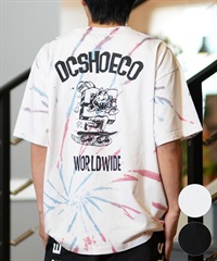 DC ディーシー 半袖 Tシャツ メンズ バックプリント オーバーサイズ DST251091(WHT2-M)
